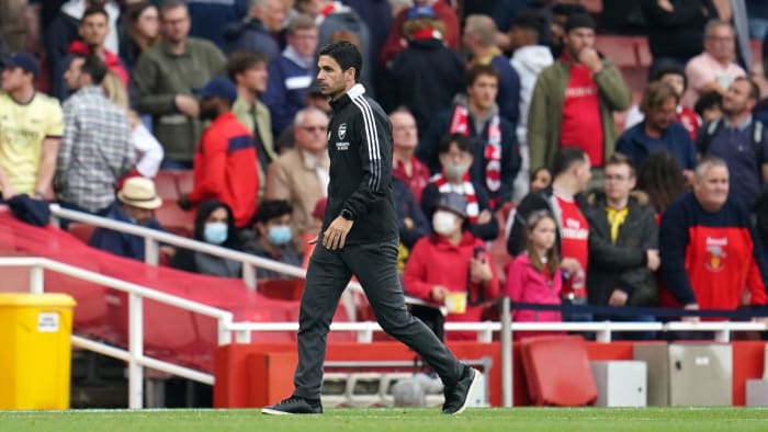 Arsenal manager Mikel Arteta